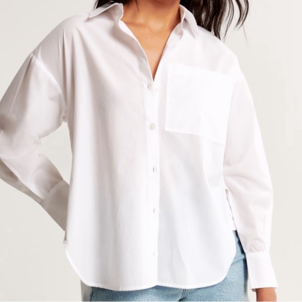 Abercrombie Oversized Button Up Shirt XL